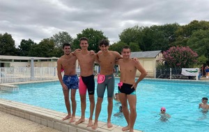 Compétition de natation à la piscine de Chalonnes